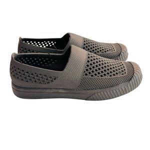 Layer 8 Kevin Jet Black Slip-On Shoe unisex Waterproof Synthetic Rubber Sz 8.5**